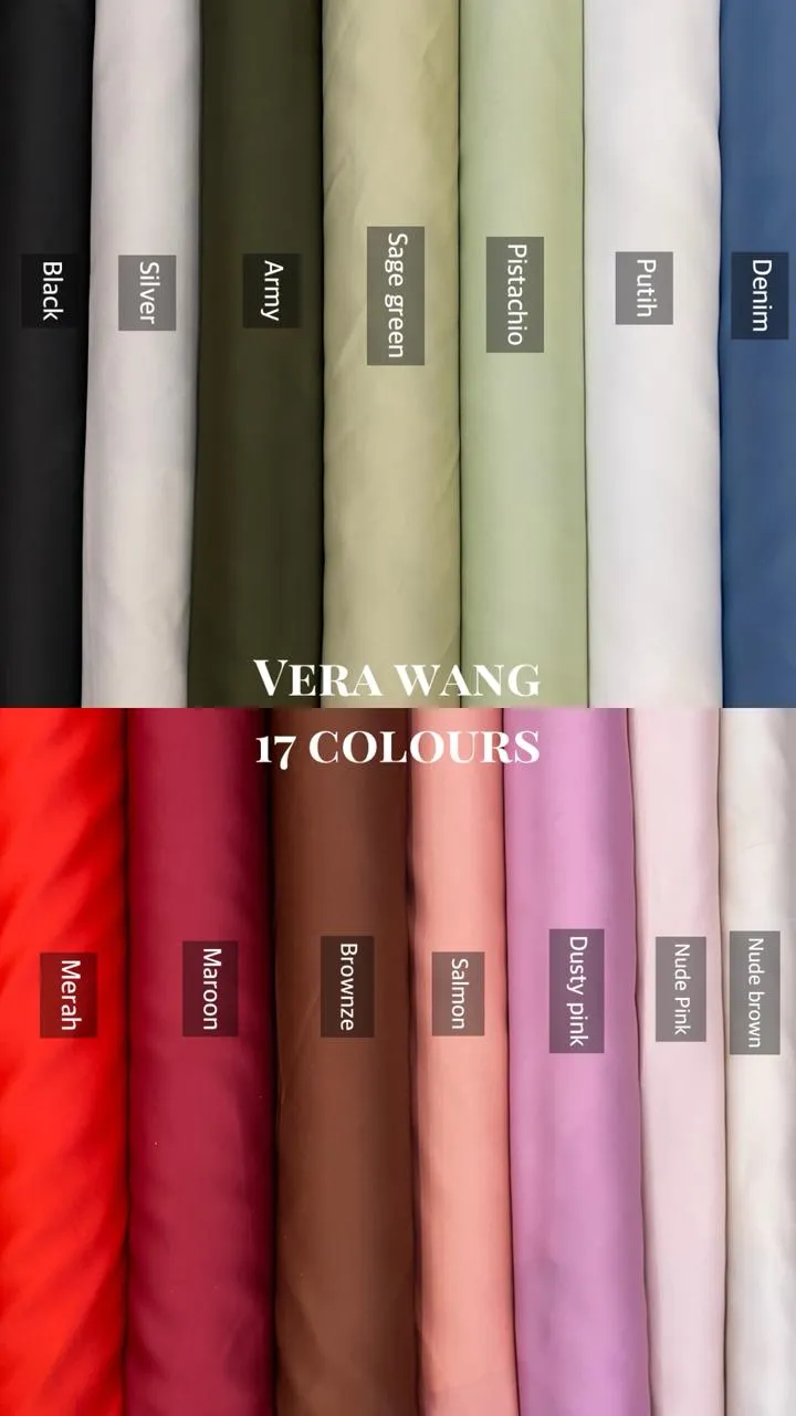 Verawang heavy satin made in taiwan