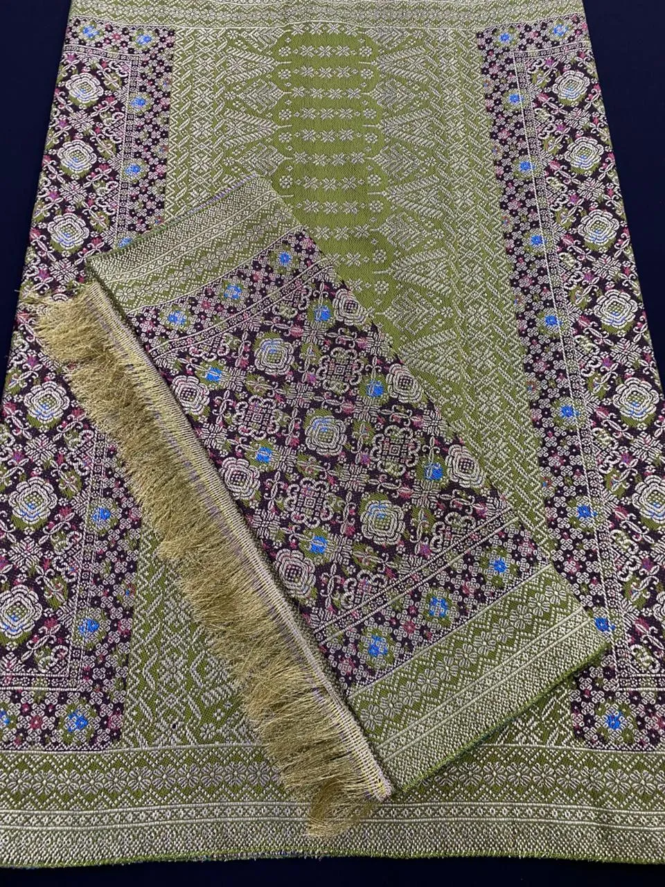 Songket Set Selendang Premium